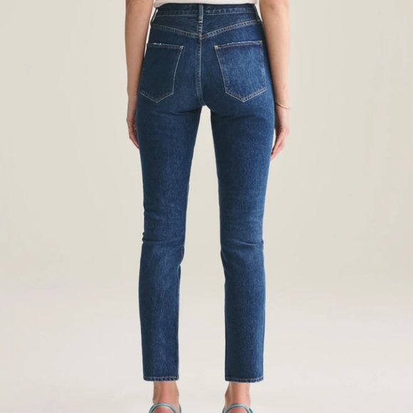 AGOLDE Remy High Rise Straight Jeans Wink Wash EUC - Picture 2 of 8